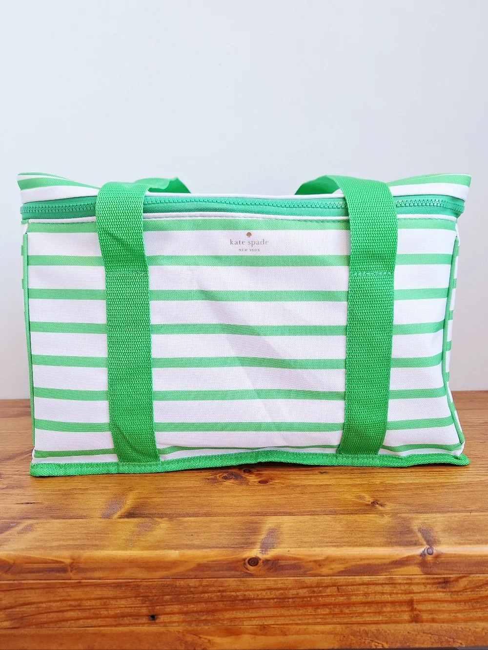 Kate Spade New York Insulated Grocery Tote - Green Bean Color